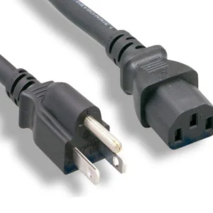Cable Euro Power Cord 1 mt 3 Wire